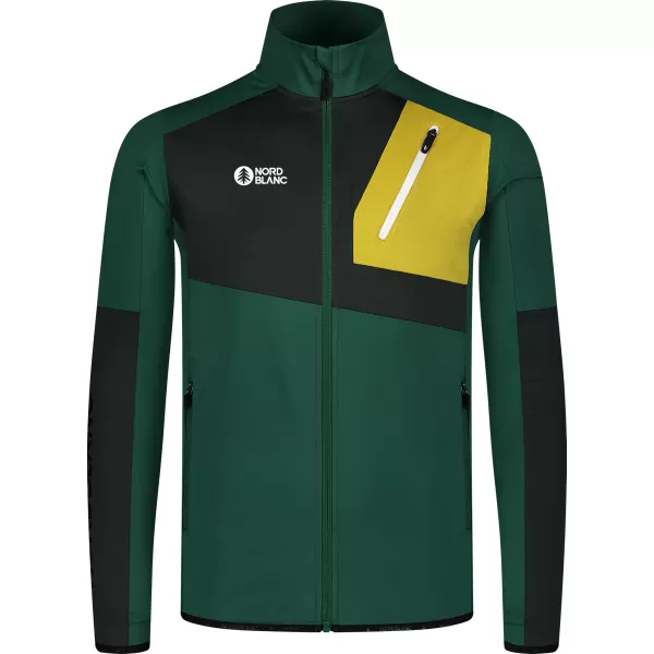  Férfi powerfleece pulóver NORDBLANC RIVER ZÖLD 