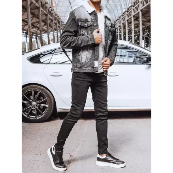  Férfi farmer dzseki DSTREET tx4230 FEKETE 