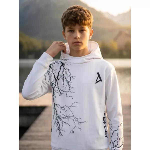  Gyermek prémium funkcionális pulóver ALTISPORT VOJ/ALK004MI01 FEHÉR 