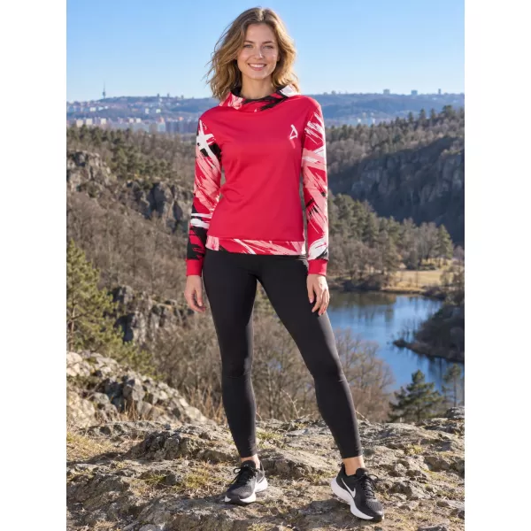  Prémium funkcionális női pulóver ALTISPORT VOJ/ALW039MI01 VIVA MAGENTA 