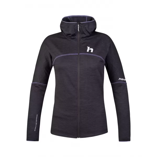  Női pulóver HANNAH MEDA HOODY ANTRACIT MEL 