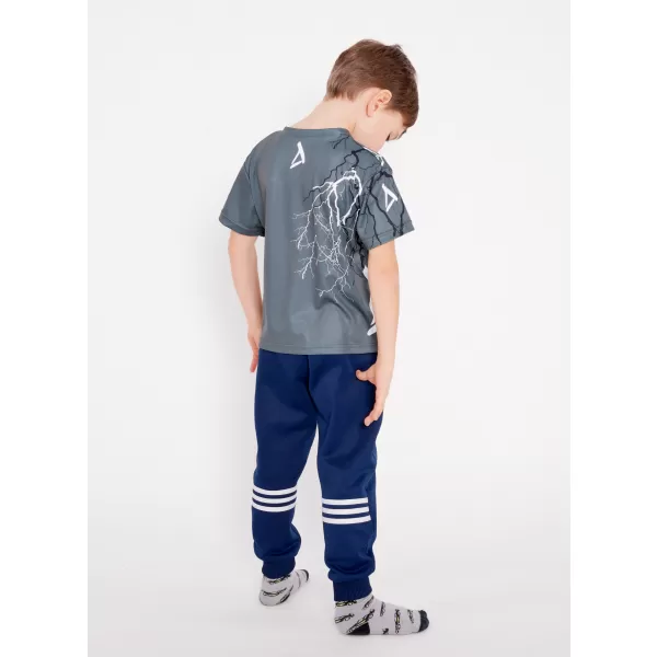  Gyermek prémium funkcionális póló ALTISPORT VOJ/ALK004TR01 GRAFIT 