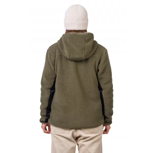  Női pulóver HANNAH KOALA HOODY BOROSTYÁN ZÖLD/ANTRACIT 