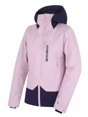 Hölgyek ski dzseki HUSKY GAMBI L RÓZSASZÍN/KÉK
