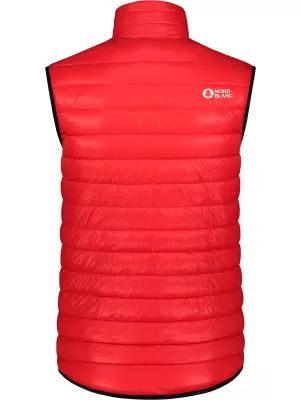 Férfi téli mellény NORDBLANC TUNDRA NBWJM8068 PIROS