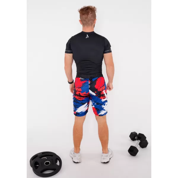  Férfi prémium funkcionális rövidnadrág zsebek nélkül ALTISPORT VOJ/ALM036KRA02 CSEH 