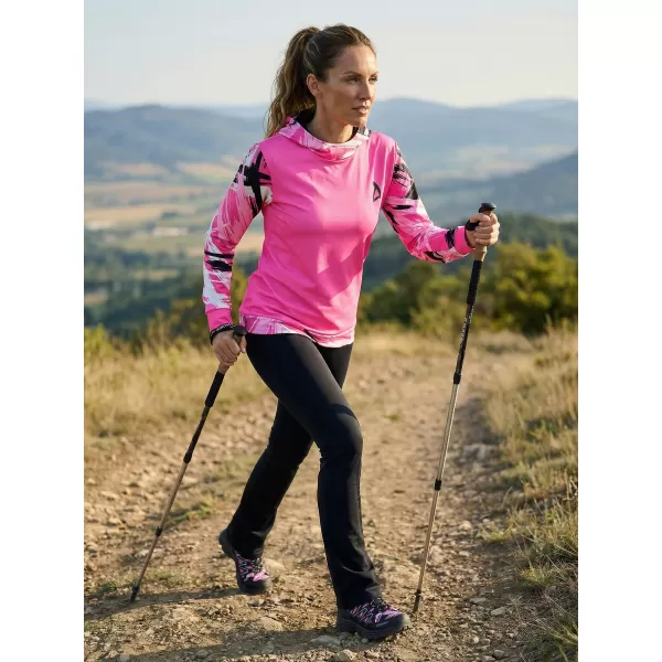  Prémium funkcionális női pulóver ALTISPORT VOJ/ALW039MI01 FLUO RÓZSASZÍN 