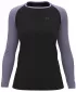 Hosszú ujjú női póló HANNAH LESLIE L/S ANTRACIT/WISTERIA