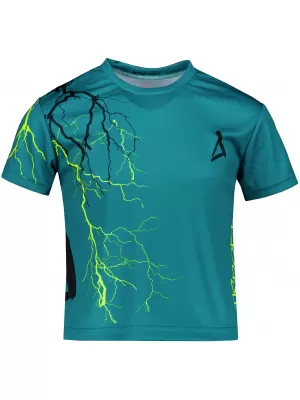 Gyermek prémium funkcionális póló ALTISPORT VOJ/ALK004TR01 KEROZIN/SÁRGA