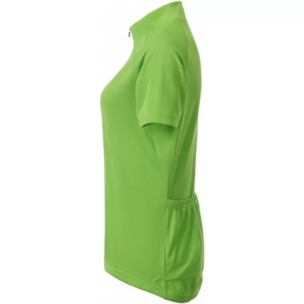  Női kerékpáros mez ALTISPORT NoPrint NP/ALW115NJ LIME ZÖLD 