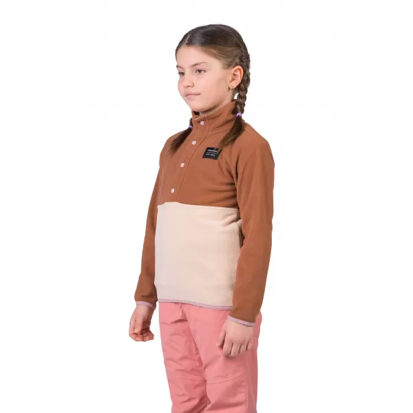  Gyermek pulóver HANNAH MINT JR ARGÁN OLAJ/BARNA RIZS 