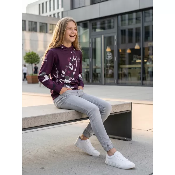  Gyermek prémium funkcionális pulóver ALTISPORT VOJ/ALK022MI01 LILA 