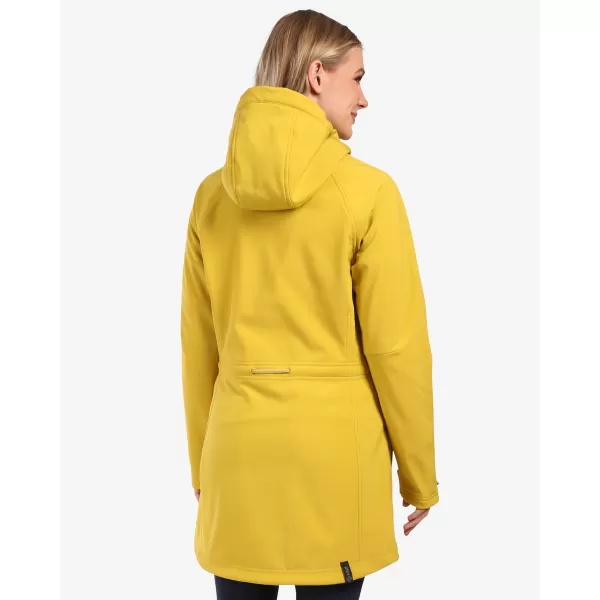  Női softshell kabát KILPI LASIKA-W WL0136KI ARANYSÁRGA 