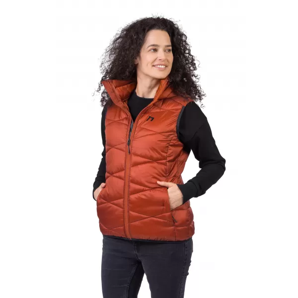  Női mellény HANNAH BETLIS VEST FAHÉJ RUDAK 