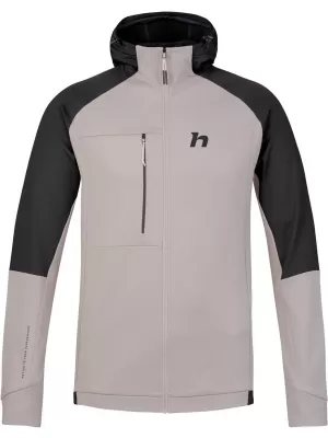 Férfi pulóver HANNAH TARIQ HOODY KECSKE/ANTRACIT