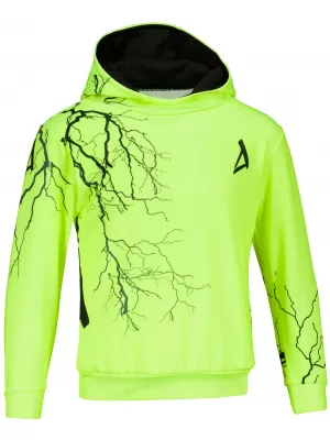 Gyermek prémium funkcionális pulóver ALTISPORT VOJ/ALK004MI01 NEON SÁRGA