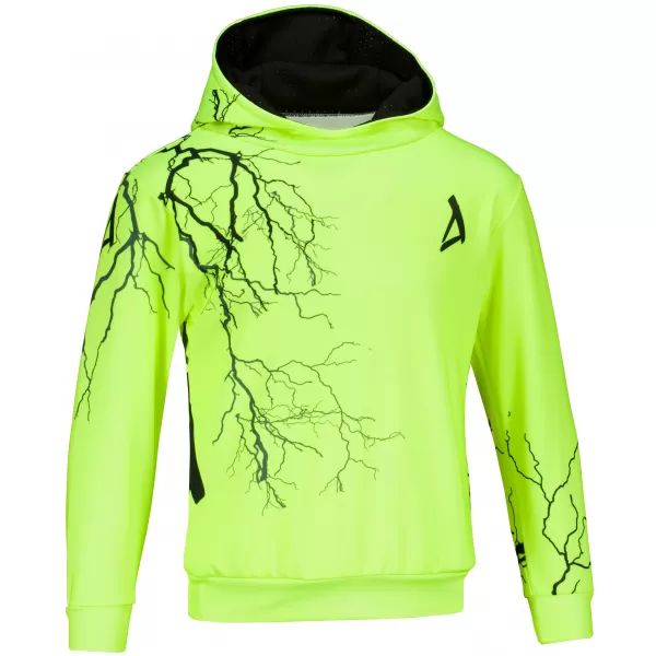  Gyermek prémium funkcionális pulóver ALTISPORT VOJ/ALK004MI01 NEON SÁRGA 