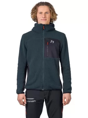 Férfi pulóver HANNAH KODIAK HOODY RÉTEGTENGER/ANTRACIT