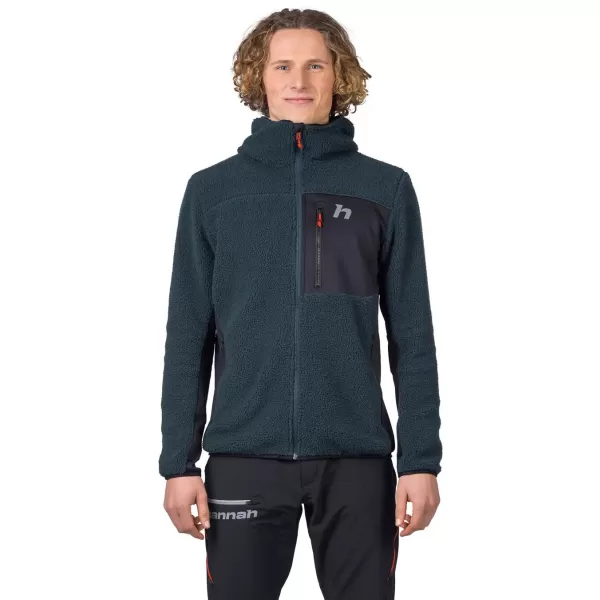  Férfi pulóver HANNAH KODIAK HOODY RÉTEGTENGER/ANTRACIT 