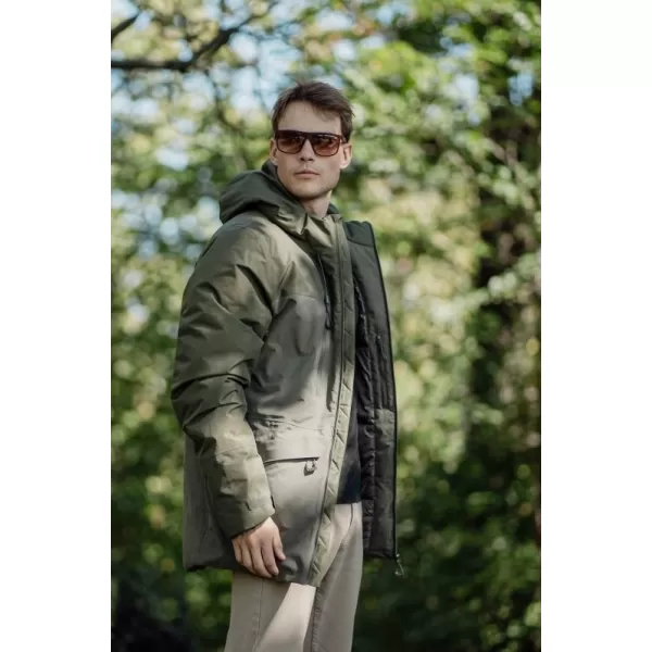  Férfi dzseki HUSKY NEBET M SÖTÉT KHAKI 