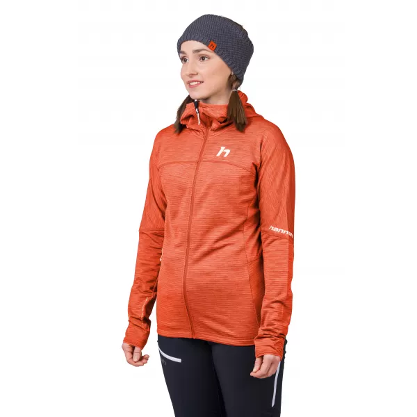  Női pulóver HANNAH MEDA HOODY FŰSZERES NARANCS MEL 