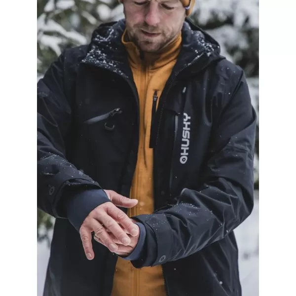  Férfi sí kabát HUSKY GRUT M FEKETE 