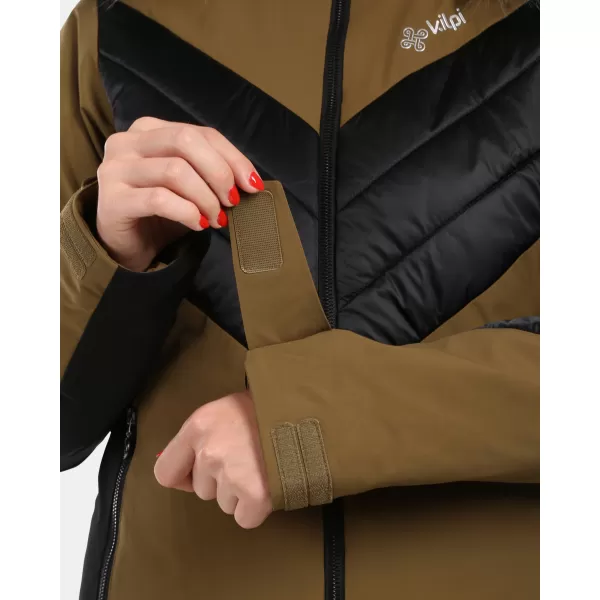  Női sídzseki KILPI LIN-W WL0110KI KHAKI 