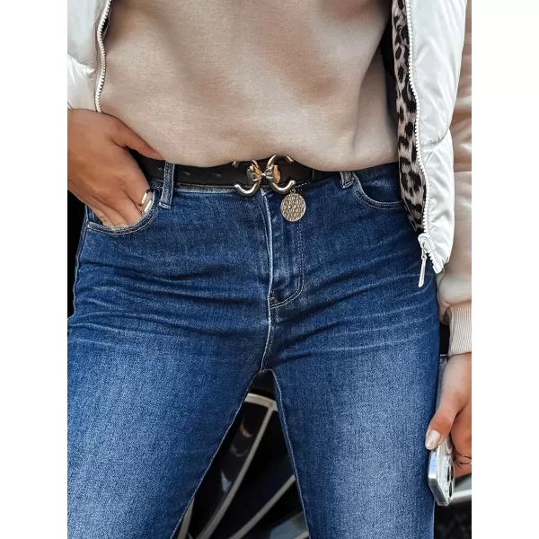  Hölgyek DSTREET JEANLIFE UY2195 KÉK 