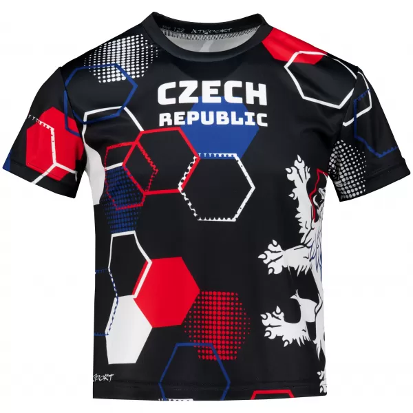  Gyermek prémium funkcionális póló ALTISPORT VOJ/ALK036TR01 FEKETE 