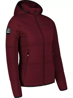 Női téli kabát NORDBLANC ICEFLOES NBWJL8075 BURGUNDIA