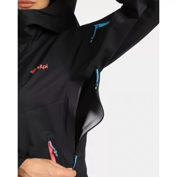 Női hardshell kabát KILPI METRIX-W WL0137KI FEKETE 