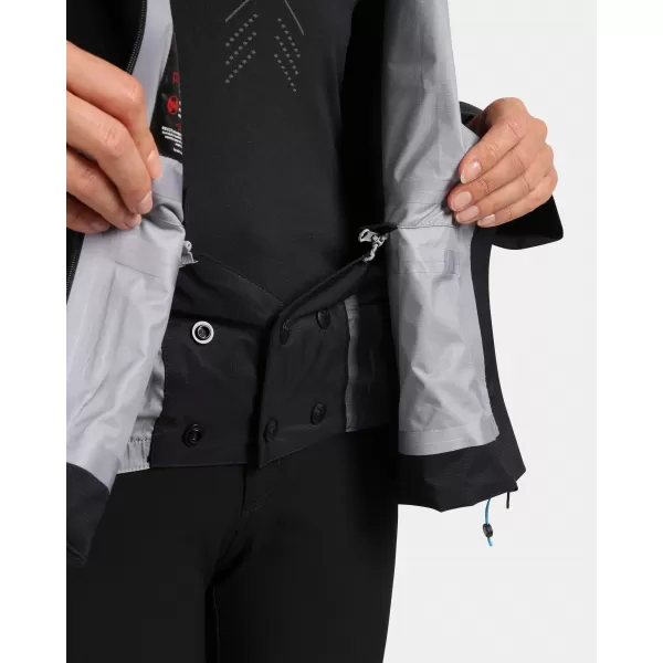  Női hardshell kabát KILPI METRIX-W WL0137KI FEKETE 