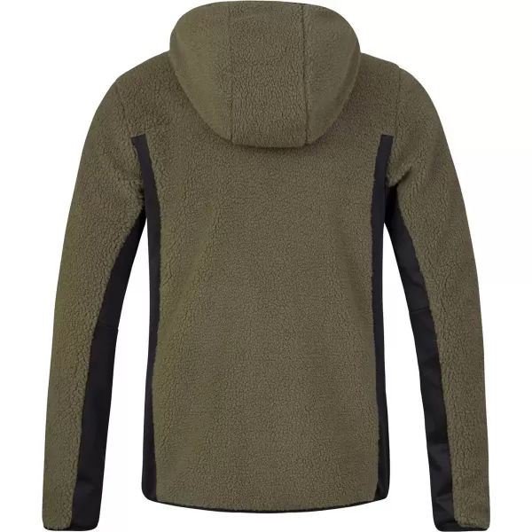  Férfi pulóver HANNAH KODIAK HOODY BOROSTYÁN ZÖLD/ANTRACIT 