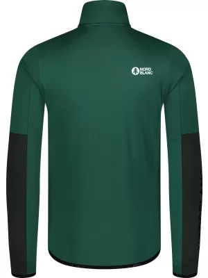 Férfi powerfleece pulóver NORDBLANC RIVER ZÖLD