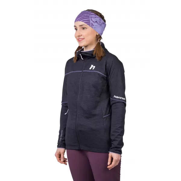  Női pulóver HANNAH MEDA HOODY ANTRACIT MEL 