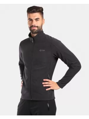 Férfi polár pulóver KILPI GLAMER-M WM0211KI FEKETE