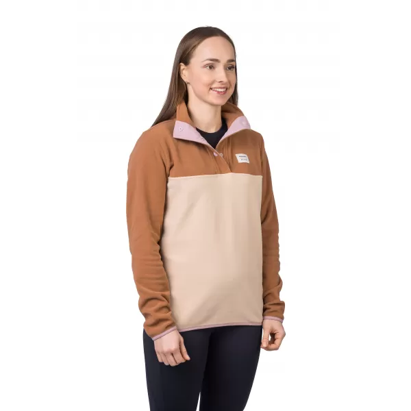  Női pulóver HANNAH NUKA ARGÁN OLAJ/BARNA RIZS 