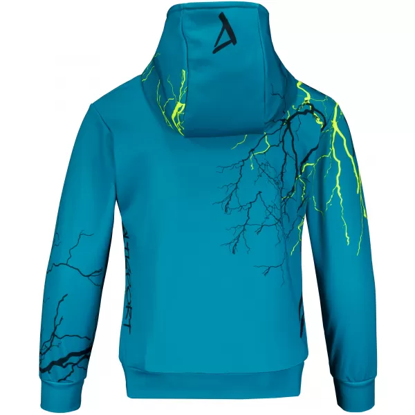  Gyermek prémium funkcionális pulóver ALTISPORT VOJ/ALK004MI01 KEROZIN/SÁRGA 