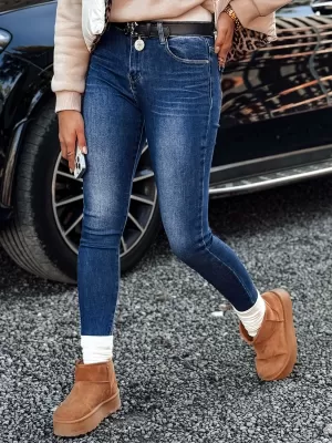 Hölgyek DSTREET JEANLIFE UY2195 KÉK