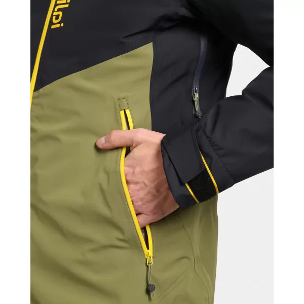  Hardshell férfi kabát KILPI METRIX-M WM0136KI ZÖLD 