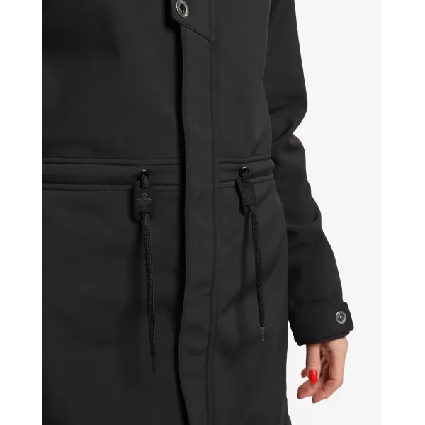  Női softshell kabát KILPI LASIKA-W WL0136KI FEKETE 