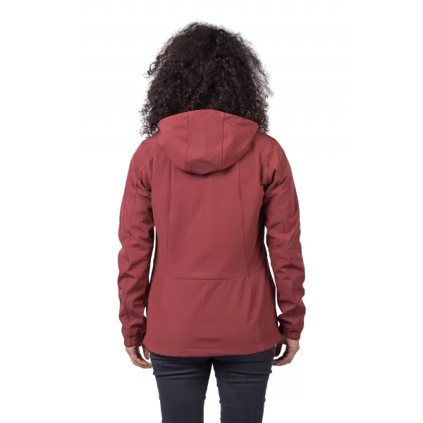  Női softshell kabát HANNAH BRIA ÉGETT ROZSDASZÍN 
