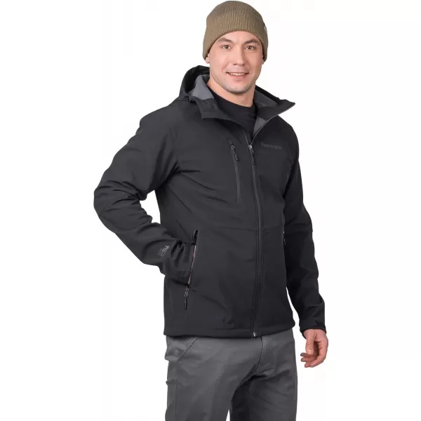  Férfi softshell kabát HANNAH BRISTON ANTRACIT 