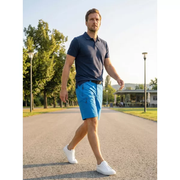  Férfi rövidnadrág ALTISPORT NoPrint NP/ALM4021NJ FÉNYES KÉK 