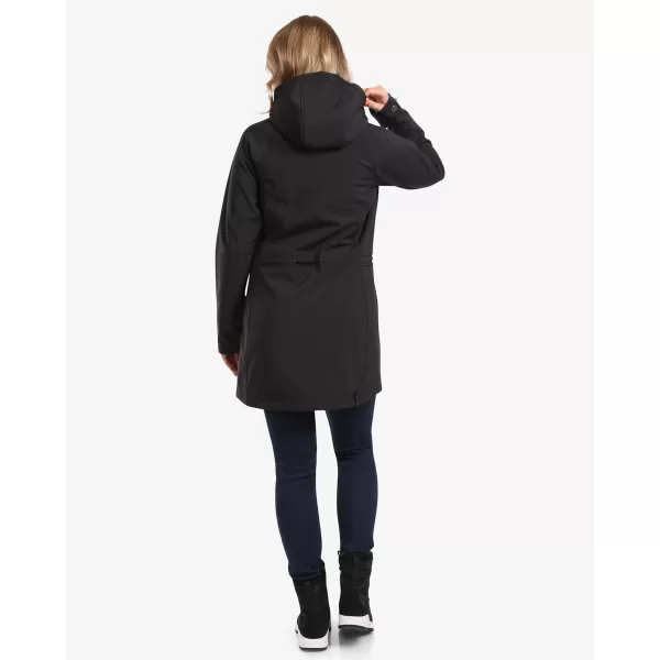  Női softshell kabát KILPI LASIKA-W WL0136KI FEKETE 