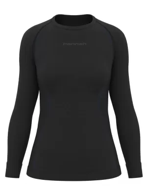 Női termikus póló HANNAH THERMO ACTIVE TS L/S W ANTRACIT