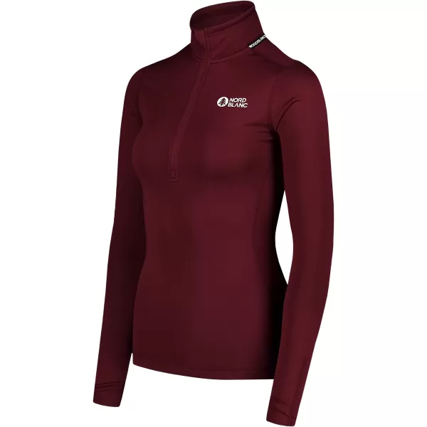 Női termikus póló NORDBLANC FLOATY NBBLD7975 BURGUNDIA 