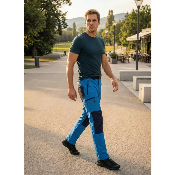  Férfi nadrág ALTISPORT NoPrint NP/ALM6021NJ FÉNYES KÉK/TENGERSZÍN 