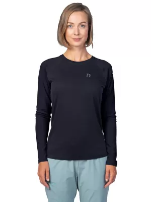 Hosszú ujjú női póló HANNAH LESLIE L/S ANTRACIT