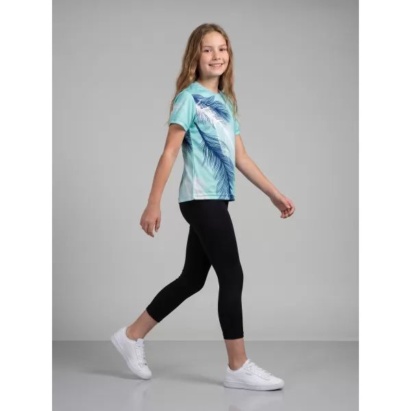 Gyermek prémium funkcionális póló ALTISPORT VOJ/ALK001TR01 JÉGKÉK 